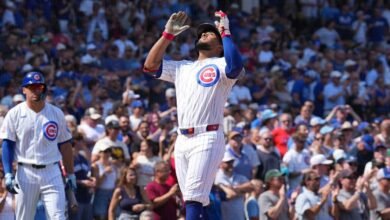 Pedro Ramírez despachó su sexto jonrón en el duelo celebrado en Wrigley Field