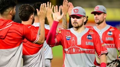 Cardenales de Lara derrotó a Bravos de Margarita en el estadio Nueva Esparta