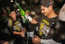 Ethan Salas celebró la clasificación de Padres de San Diego
