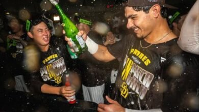 Ethan Salas celebró la clasificación de Padres de San Diego