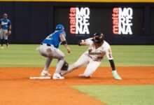 Tigres de Aragua batió a Leones del Caracas en el estadio Monumental de Caracas-Simón Bolívar