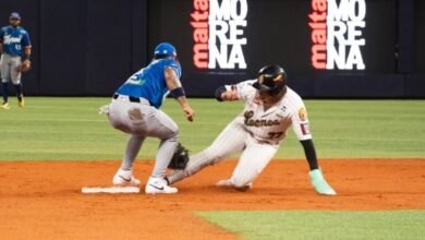 Tigres de Aragua batió a Leones del Caracas en el estadio Monumental de Caracas-Simón Bolívar