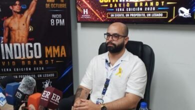 Julio César Brandt es el organizador de la justa de MMA en honor a David Brandt