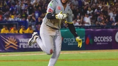 Leones del Caracas salió airoso en el estadio José Bernardo Pérez de Valencia