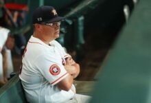 Omar López no seguirá como coach de banca de Astros de Houston