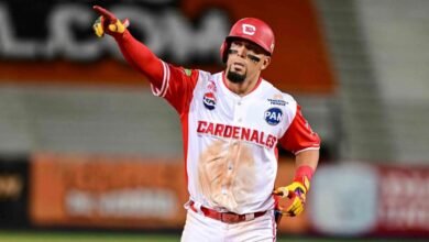 Rafael "Balita" Ortega disparó dos jonrones y fue la figura de Cardenales de Lara