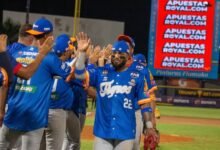 Tigres de Aragua celebró en el estadio José Bernardo Pérez de Valencia