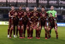 Once titular de la selección de Venezuela en el Mundial Femenino Sub-17 antes de iniciar el partido
